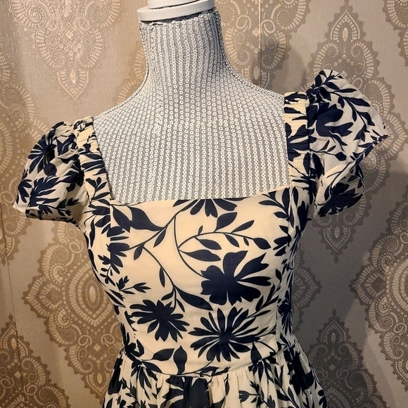 Camila Dress | Palm Springs Floral Midi - Picture 2 of 12